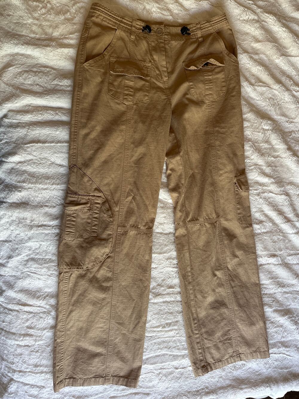 Brandy Melville Tan Cargo Pants